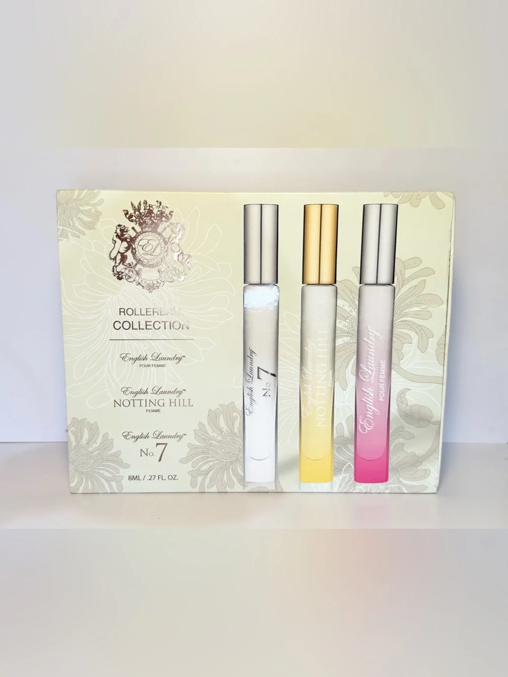 English Laundry No.7 3 Piece Womens rollerball  collection Gift Set NIB